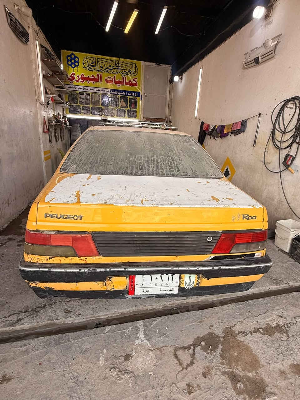 ‏سلام عليكم بيجو روى موديل 10 رقم القادسية كير ومكينة جاهزة تيك وين ما يعجبك السعر ￼9 تسعة أوراق بيها مجال￼  عنوان النجف كوفة ￼***********￼
