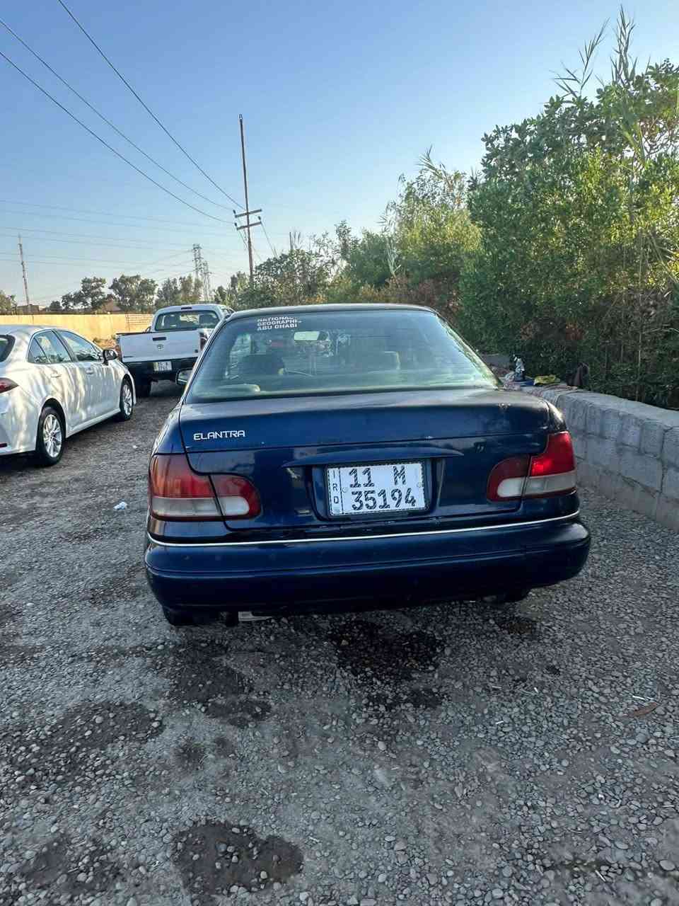 سلام عليكم النترا ..1994. تخم تاير .فرممات جديدة محرك كير خير من الله ..السعر 25 وبيه مجال حك الجية ..*********** تصل ودلل
