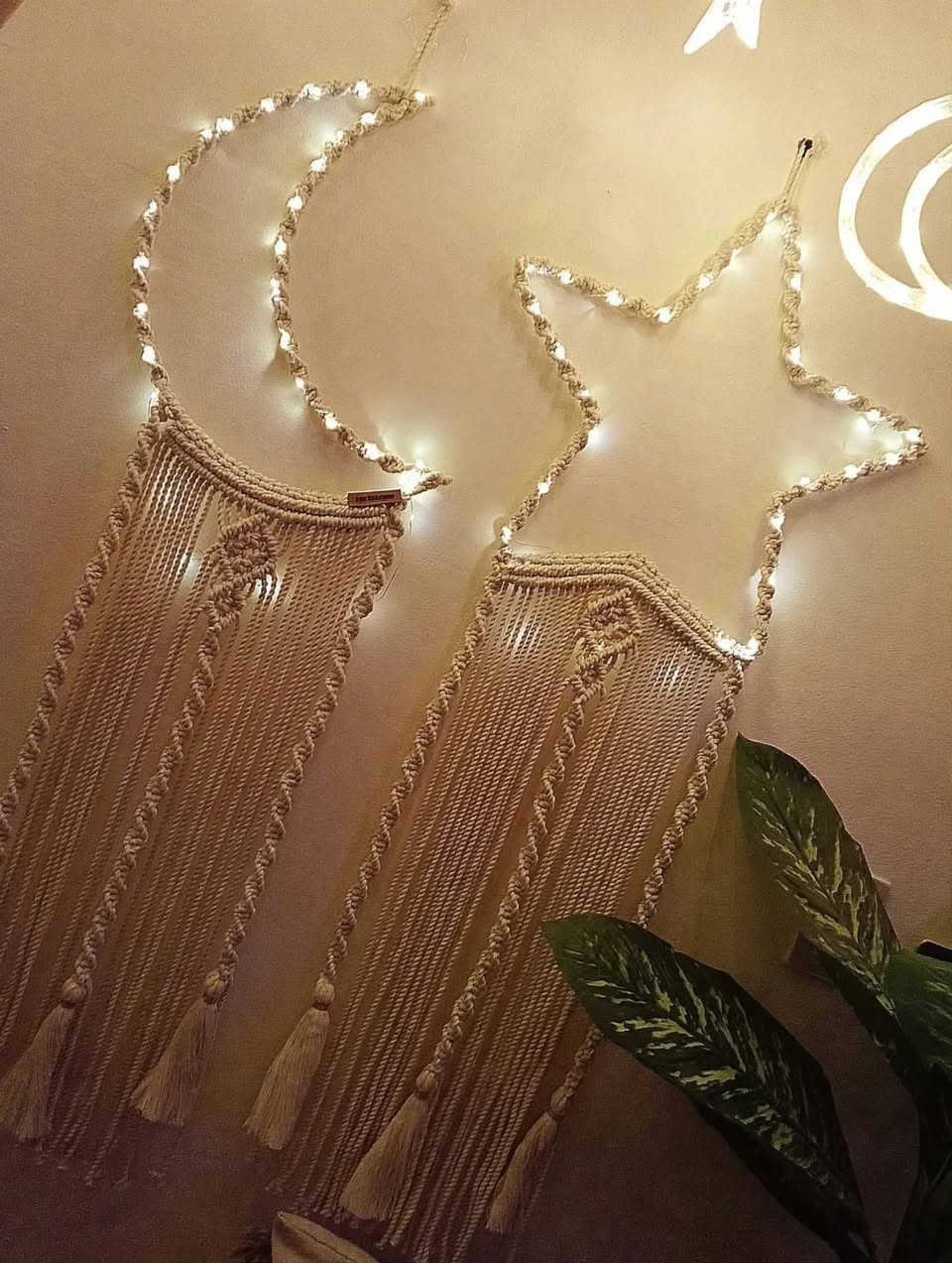 زينة رمضان • مكرمية • فانوس مضيء