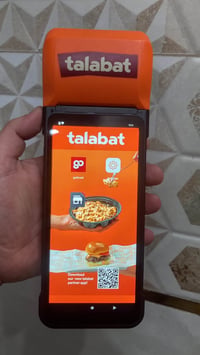 جهاز طلبات جديد غير مستخدم حديث كامره واي فاي سيم كارت الكتروني دفع ال...