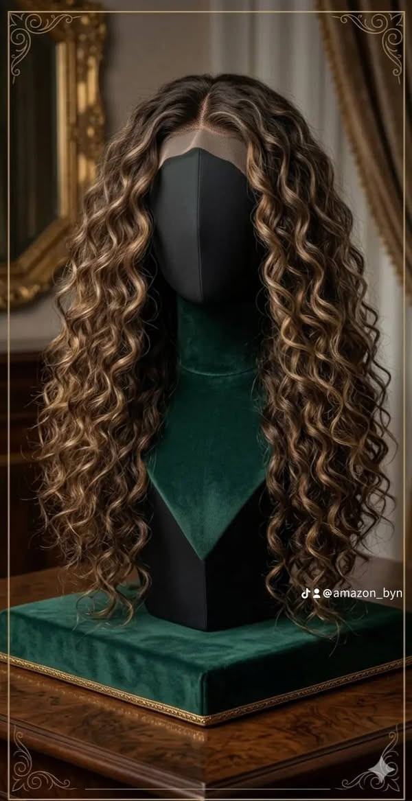 😍 Amazon BYN 😍 
✨ تألقي بإطلالة طبيعية وجذابة ✨
باروكة شعر كيرلي كثيف بلون بني مع خصلات هايلايت ذهبية تعطيك لوك عصري ومميز 💁‍♀️
✔️ مظهر طبيعي 100%
✔️ خفيفة ومريحة للاستخدام اليومي
✔️ مناسبة لجميع المناسبات
📏 المقاس:  الطول 3اشبار و5اصابع 
💰 السعر: ( 15 الالف )
للاستفسار او الحجز واتساب ***********
