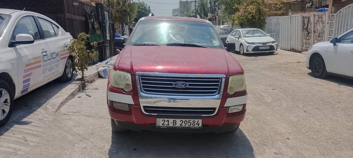 فورد اكسبلور 2007 بيها منظومة غاز كير محرك خير من الله باتري جديد حادثها باب سائق وتكمة السعر 80 بيها مجال رقم سليمانية باسمي للاستفسار ***********
