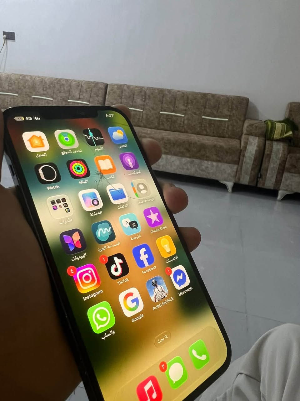 آيفون 12 برو ماكس • ٢٥٦ • بطارية ٧٠٪