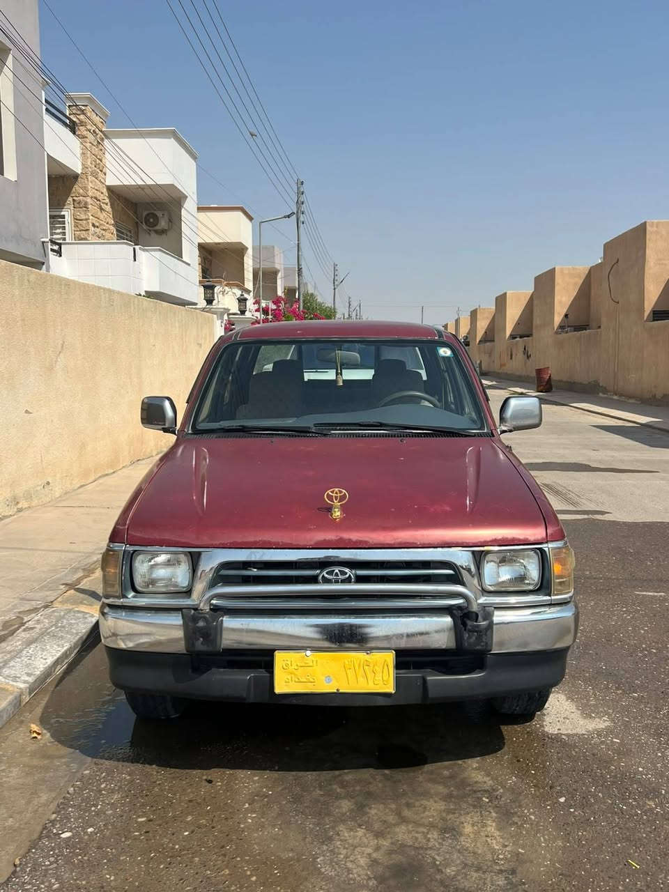 بكم تيوتا 1998
محرك كير بشرط 
صدر جديد 
كهربائيات كلها شغالة 
رقم  معاملة كاملة تستلم دولي 
سيارة بدون صبغ 
بدون خياس 
سعر 85 مكاني تكريت 
***********
