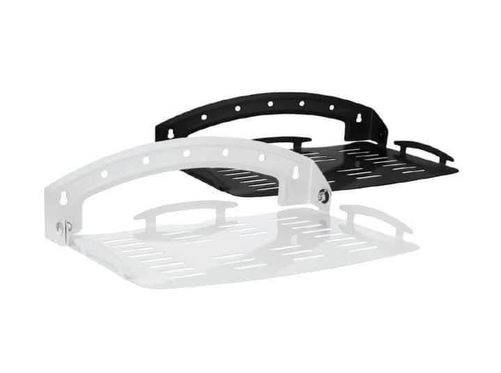 ٧ الف توصيل ٣ الف ديوانيه

نص مكتوب في الصور:
- BRAVUS QUALITY. DURABILITY. TRUST HIGH QUALITY STB WALL BRACKET حامل رسيفر جداري عالي الجودة SOLID STEEL CONSTRUCTION POWDER COATED FINISH HEAVY DUTY & DURABLE EASY INSTALLATION FOR TV, STB, DVD & MORE BRAVUS BETTER SOLUTIONS FOR YOUR DEVICES