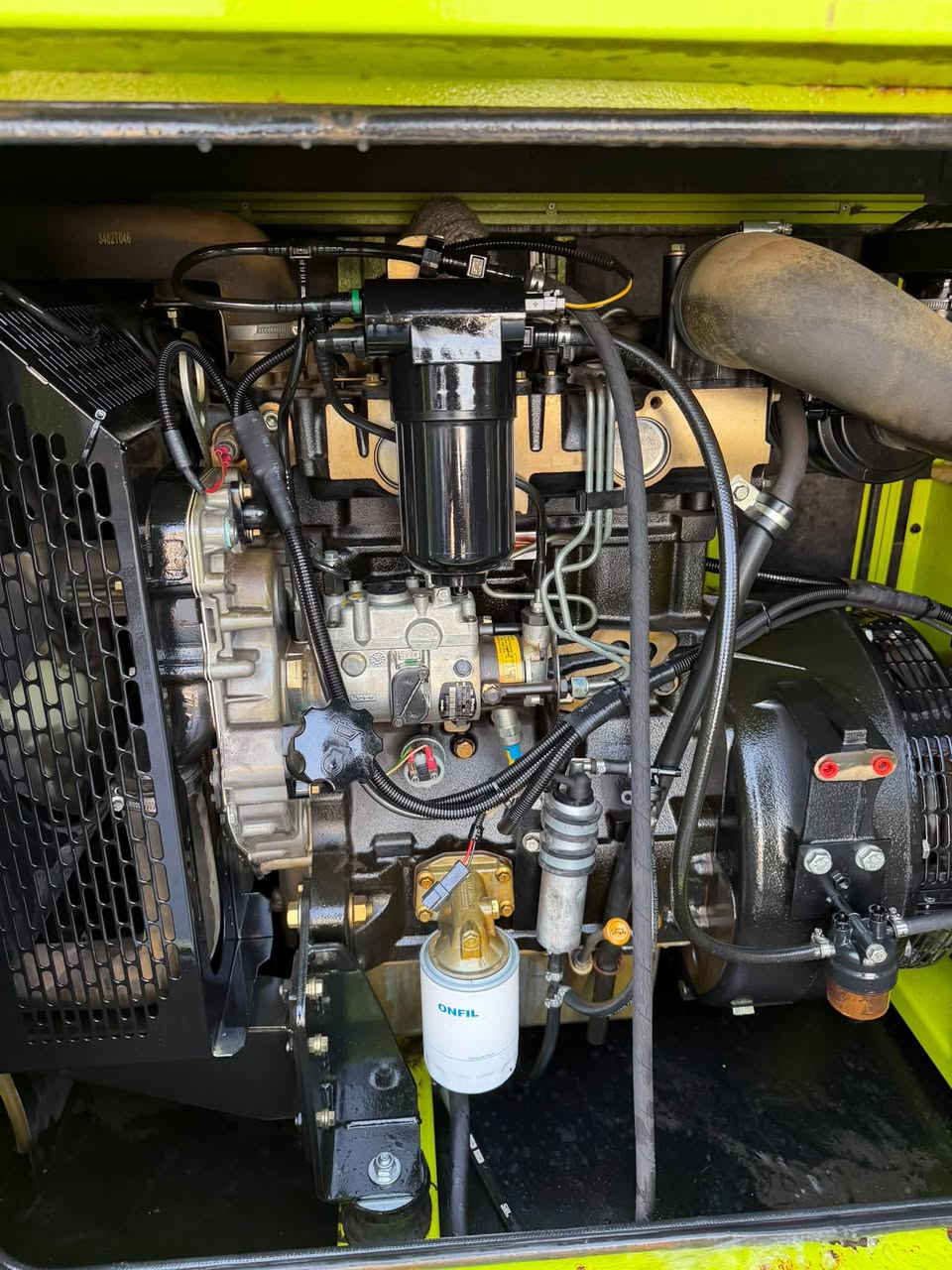 Perkins 
30KVA
30 hours 
***********
***********
