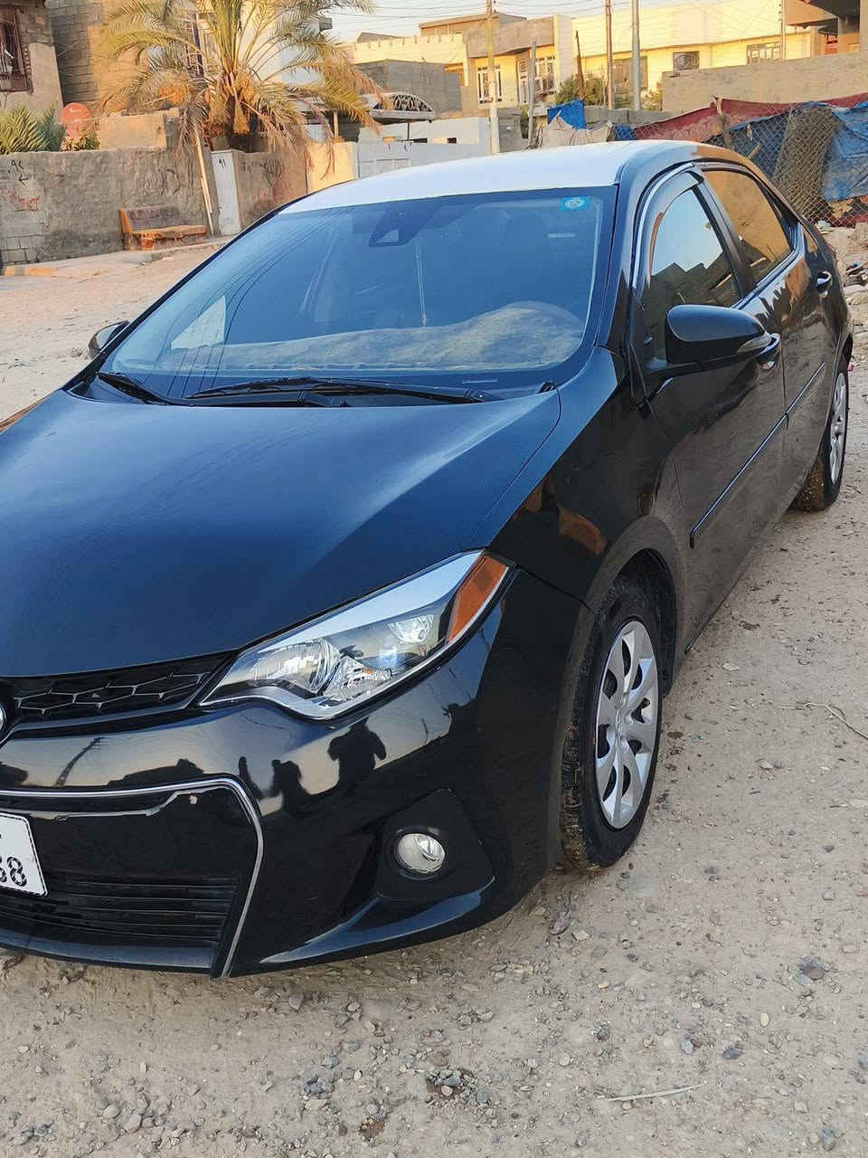 السلام عليكم 
🚗 للبيع تويوتا كورولا 2014 – لون أسود 🚗
✅ رقم بغداد – إنجليزي
✅ تخم تاير
✅ محرك ، لا تبخير ولا تنقيص
✅ منظومة تبريد جديدة بالكارتون
✅ جامة جديدة
⚠️ السيارة مكلوبه، لكن شكلها كلش حلو
✅ جاهزة للشغل والاستخدام
💰 السعر المطلوب: 90
📞 للاستفسار:
***********
***********
