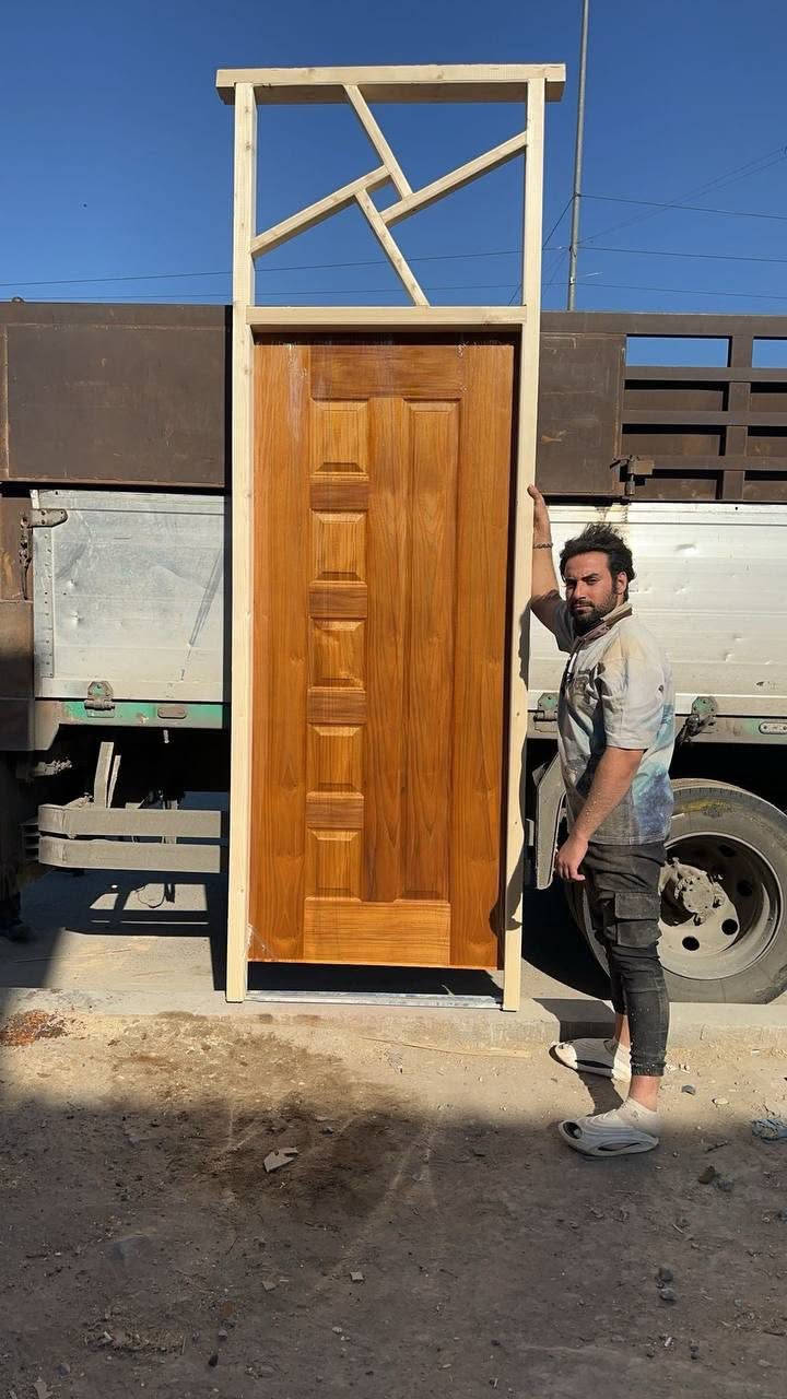 ‏سلام عليكم
‏شركة بيت زغير
‏تقدم عروض 
‏جرجوب جام روسي درجة أولى كافة القيادة والنقشات
‏أبواب عراقية ثقيلة أو خفيفة مصبوغ كامل ويا كيلو وإنك النقشات
‏جرجوب جاوي كابوني أو ماليزيا كافة قياسات والنقشات
‏رقم الهاتف *********** سيف 
‏رقم الهاتف *********** حجي علي ￼
‏عنوان بغداد مدينة الصدر توصيل كافة محافظات 🇮🇶 
‏الأسعار مناسبة جدا جدا
