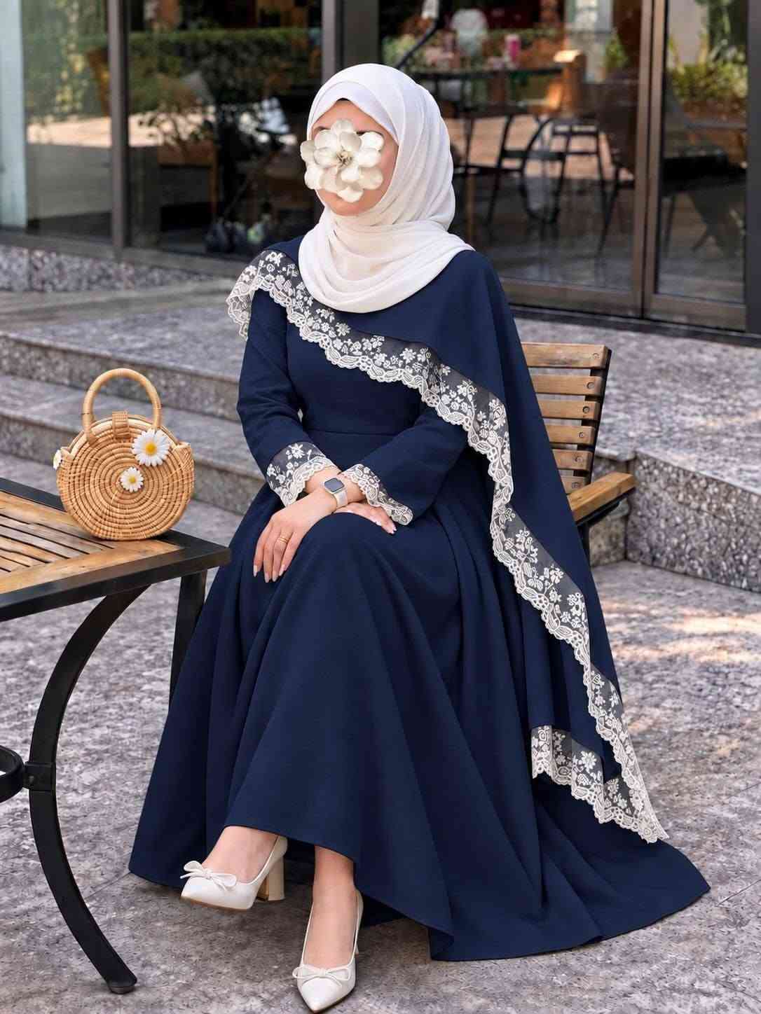 فستان وشاح • تركي ٢٠٢٧ • مقاسات ٣٨-٤٨