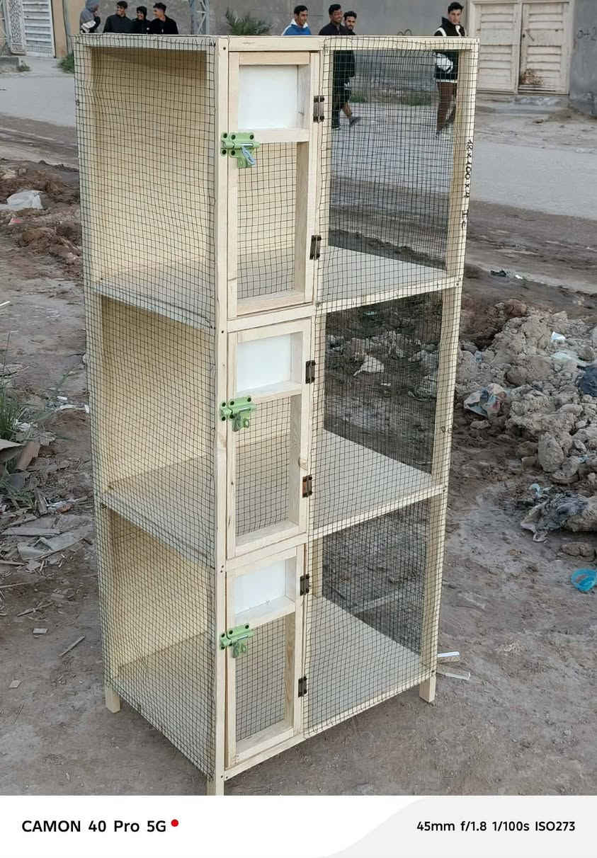 اقفاص طيور • تفصيل ع الطلب • شغل خانات
