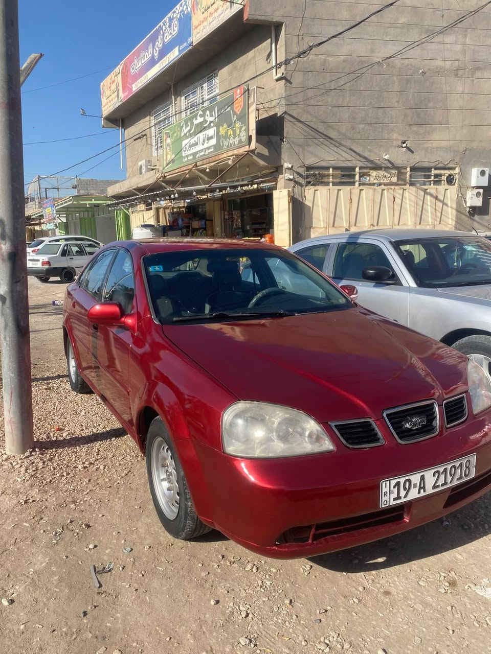 اوبترا موديل 2004 بيها جاملغ خلفي وقبق جنطه السيارة جاهزه 45 وبيها مجال حك الجيه ***********
