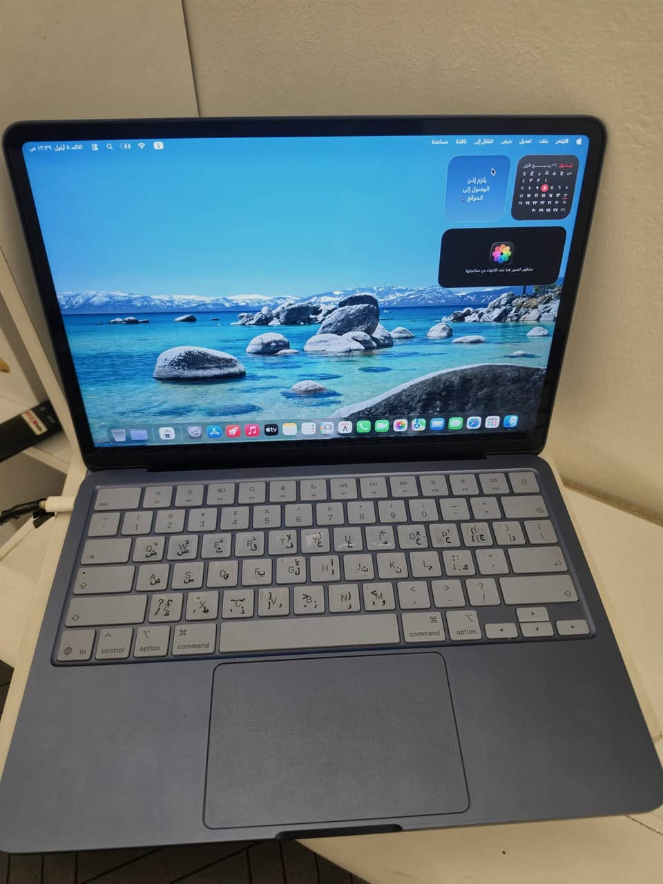 ماك بوك نيو 2026
لون ازرق سماوي 
8g 256ssd 
بطارية 100 مشحون 23مرة فقط 
بية نقطة بسيطة بل شاشة 
سعرة 690 الف فقط 
رقم الاتصال ***********
صفحة خاصة للماك https://t.me/MACIRAQ
