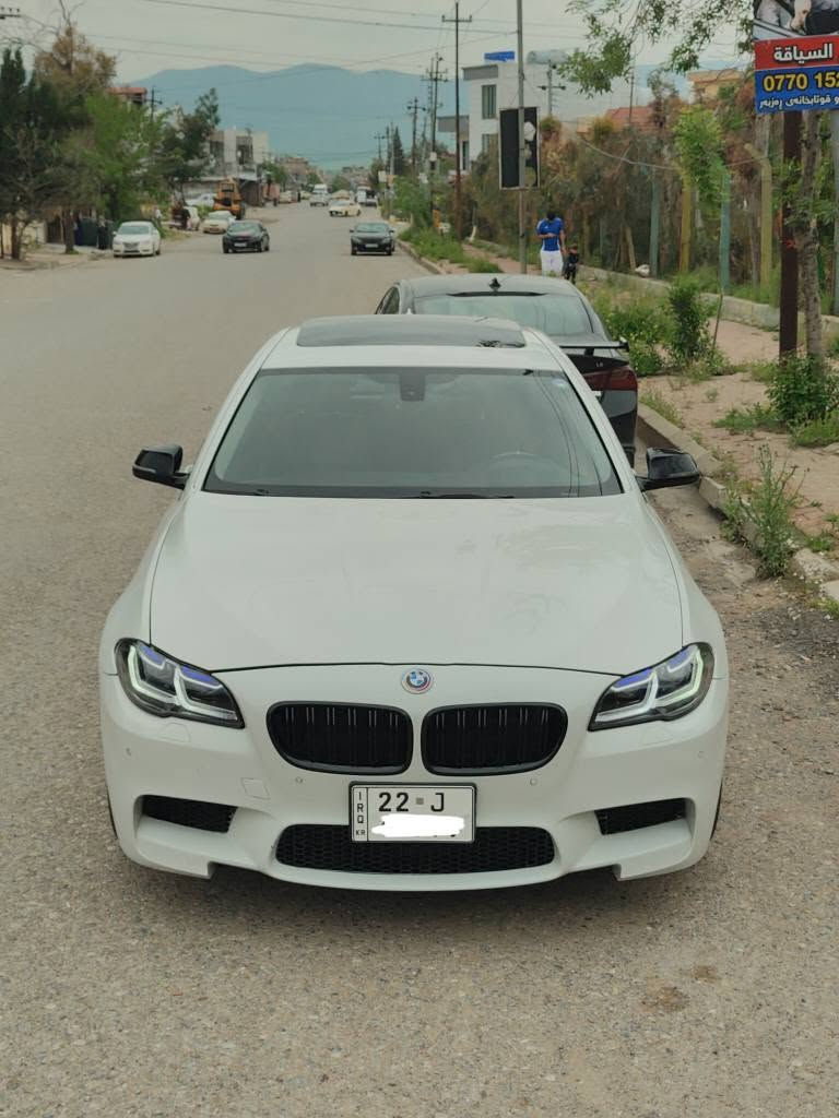 Bmw f10 528i 2016
*********** 
 کتابی جام ڕەش %80  ۲مانگە بۆی کراوە 
 لایتی ۲۰۲۰ گێچ ئەلکترۆنی
سوکانی m power
 ‌بەگ لایت ‌led
‌۳ مۆدی لێخوڕین 
شاشە گەورە 
سڵایت گەورە 
٤ جام auto
کوشن جلد 
کوشن هیتەر
کوشن کارەبا
تەبرید ساردو گەرم بە شەرت
فلنجەکانی گۆڕاوە 
تاقم بەنسی تازە
 ٤ تایەی تازە
گێڕو مەکینەی بە شەرتی ۱۰ فیتەر 
سەنەوی ۲۰۳۱ تازە
تەبرید ۲ زۆن 
پۆڵیش و قەڵەمکای کراوە سەیارەکە نمونەیە لە جوانی 
سیستەمی سەماعە   
ئەخیر مۆدێلە لەم جۆرە
نیو چەمەلەغی سەکن بۆیاخە بێ ناو گرتن بێ ئێرباگ
گەر موشتەری نیت سەری خۆت و منیش مەیەشێنە 
ئەدمین ❤️ السليمانية, العراق

نص مكتوب في الصور:
- ماشاءالله