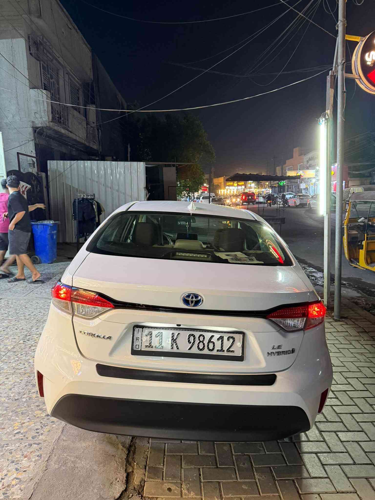 - [x] السلام عليكم كورلا هايبرد وارد أمريكي 2024 محرك  1800 رقم بغداد بسمي تحويل ثاني يوم  موصفات رادر امامي تحكمات ستيرن كامره خلفيه هاند بريك بصمه اوتو هولد داخل لونين  ملكي  حادثها بنيد مبدل ومصبوخ جاملغ مبدل نفس ألون  اصلي 
سياره ماشيه 22  
العنوان شهداء السيديه الرقم *********** السعر ١٤٨ وبيها مجال
