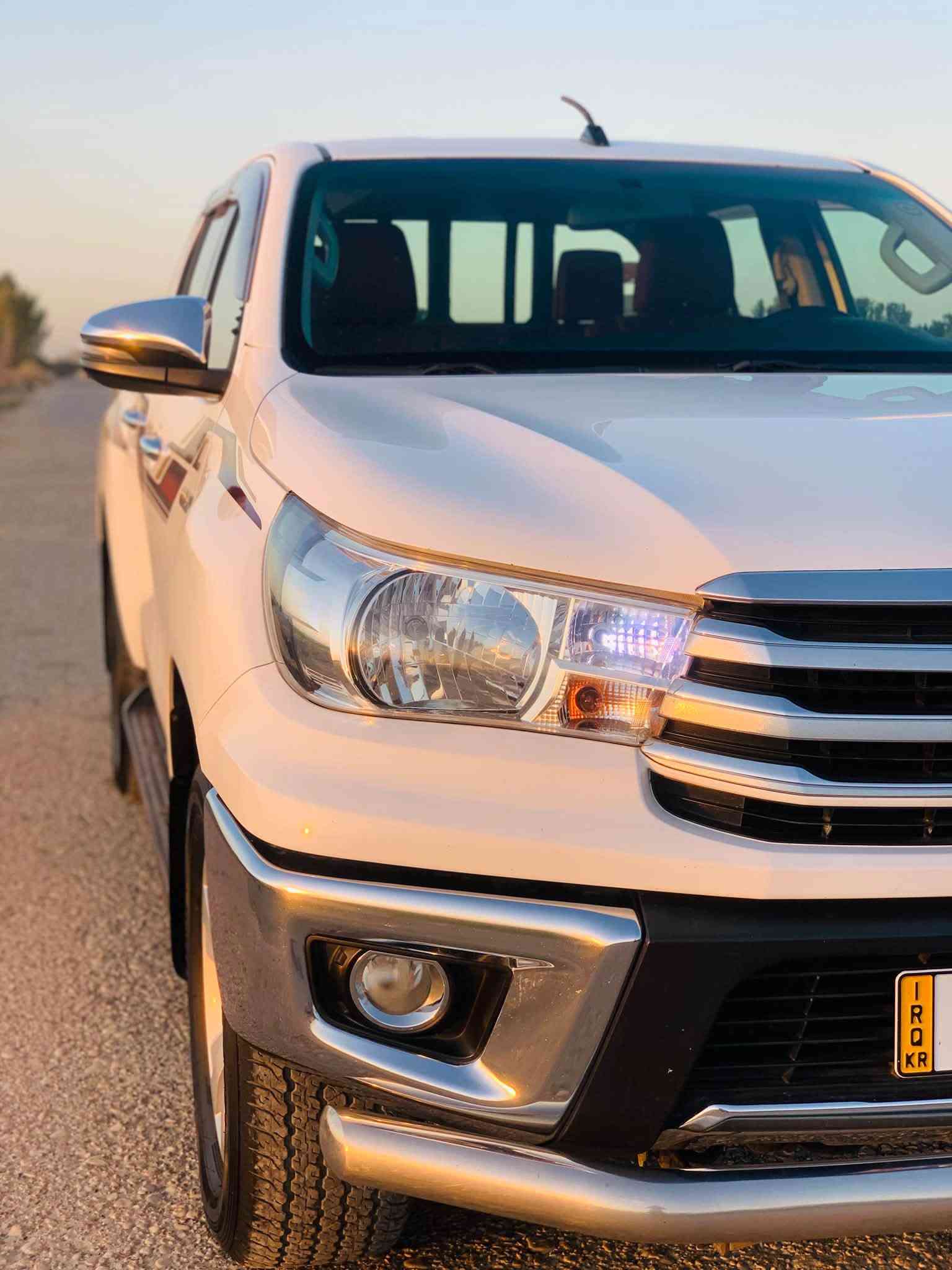 هایلوکس
مودیل:2019شریکة ساس
دعامي لل دعامي بشرط 
مکینة مامفتوح بشرط  
سونر موجود بل  صور
 تخم تایر جدید سنەوي  جدید
رقم سلیمانیة
سیارة جاهزە من کلشي 
ماشیة 158الف  حقیقي
مکان: خانقین
سعر:260 وەبیها مجال
رقم تلیفون:***********
