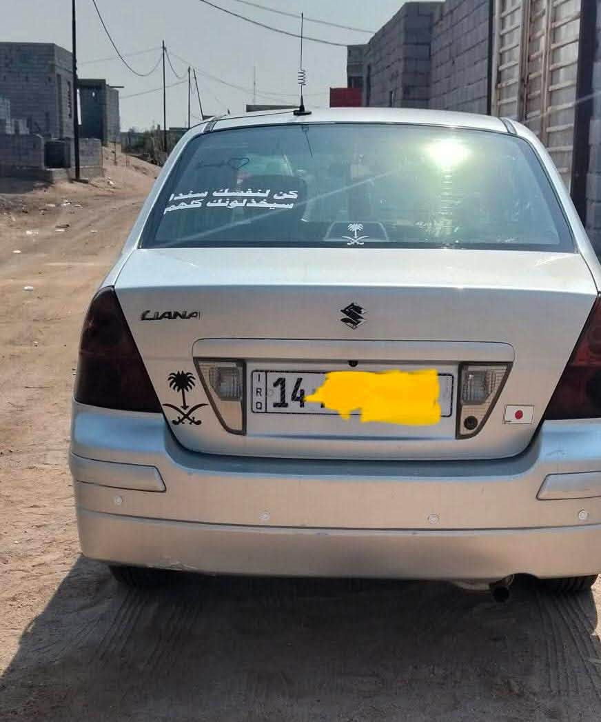 سلام عليكم سياره زازوكي ياباني ٢٠٠٦ سياره جاهزه من كلشي على اخر حبايه تبريد رقم نكليزي بصره حداديه مكينه و كير شاشه و كامره سياره مكفوله ضربه و تبديل فقط صبغ اثر جراد راعيها بلبصره سنويه 31 جاهزه للتحويل السعر 55 و بيها مجال حك الجيه عنواني البصره كرمه علي رقم الهاتف ***********
