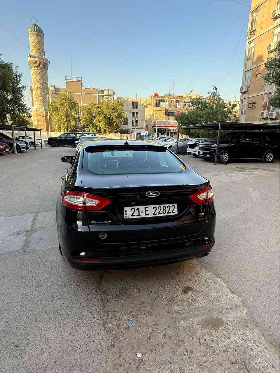🚘 فورد فيوجن 2016 أمريكي
🔹 محرك 2500cc تنفس طبيعي (المرغوب)

🔹 السيارة حادثها جام لغ عكس السايق

🔹 تم رش نصف البونيد ونصف الباب

🔹 القطعة المبدلة الوحيدة هي الجام لغ عكس السايق والبنيد مغلف ppf حراري ابو اللمعة جاي ويه لون السيارة 

🔹 الإيربكات طاكات

🔹 مكملة مكينة وكير وتبريد وصدر

🔹 عظمة السيارة قوية وحلوة

المواصفات:

✅ تحكم بالستيرن

✅ كشنات كهربائية

✅ جامات أوتو

✅ حساسات تايرات

✅ تبريد مجمده

✅ تم تبديل الفريز حديثاً وضمانه بعده موجود

✅ السيارة دائماً عليها أدامة وصيانة مستمرة

✅ نصبتها حلوة بالشارع وما تحتاج أي مصروف

🔢 رقم سليمانية مميز: 22822
ماشية ٢٦٦ كيلو ليس ميل 

السعر 91 وبيهة مجال
تم تنزيل السعر بسبب الوعود الكاذبة 

📩 للتواصل خاص او على الواتس اب ***********

العنوان بغداد بغداد, العراق
