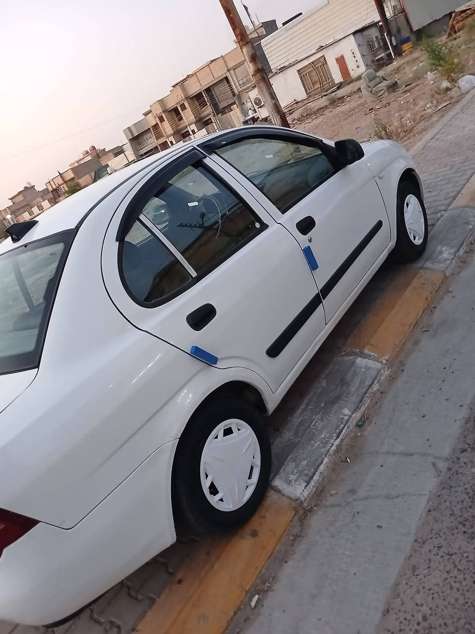 السلام عليكم طيبه للبيع موديل 14 ابيض خصوصي سياره نضيفه مكفوله من ضربه كير محرك حداديه تخم تاير بل باكيت تبريد ناقصه بس غاز مصفره هيئه و غرامات رقم واسط انكليزي تحويل مباشر نفس اليوم في كربلاء سعرر 34 و بية مجال مكاني كربلاء حي الحر الثوره قرب مطعم علي يوسف رقم الاتصال ***********
