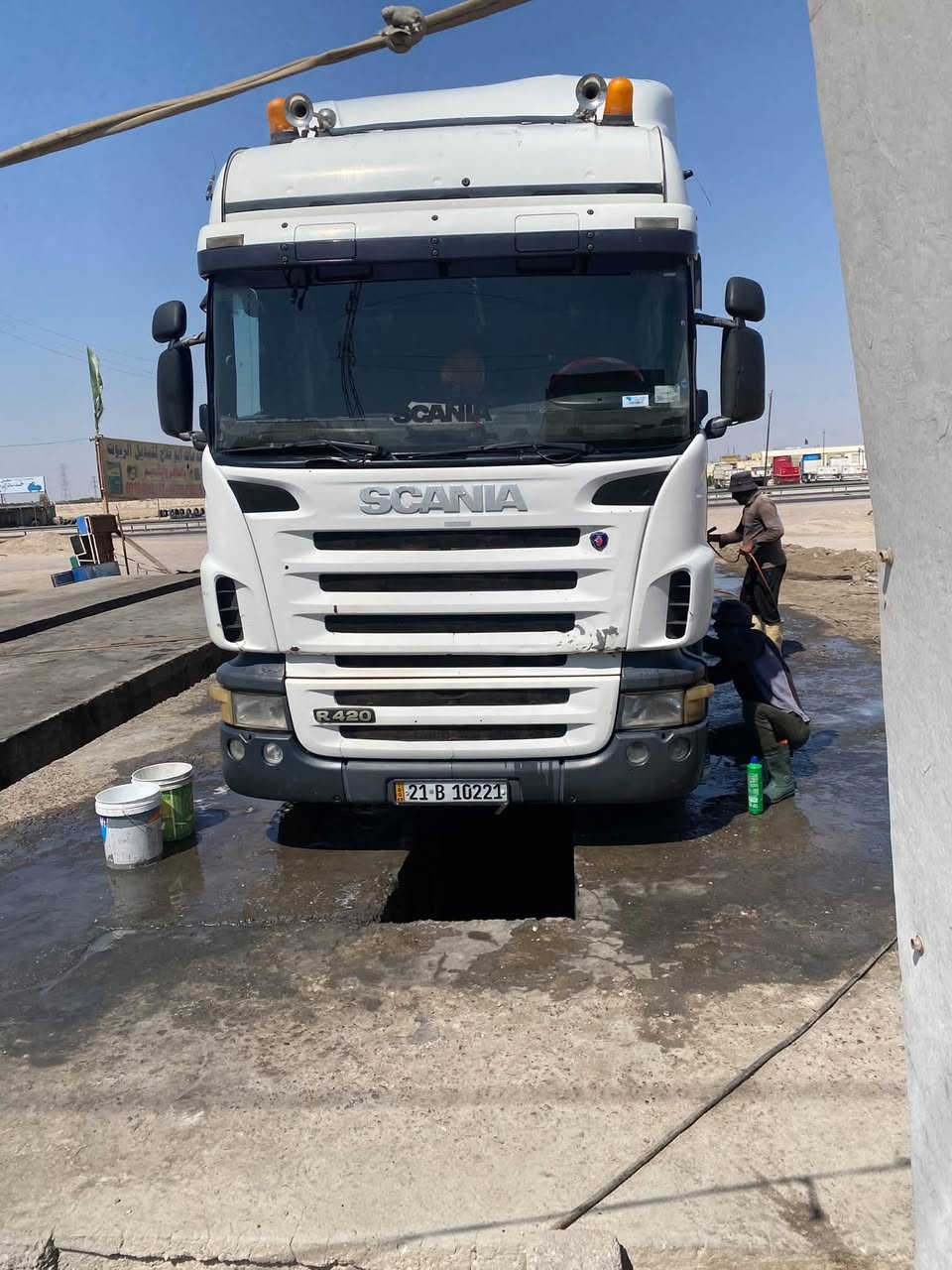 اسكانيا موديل ٢٠٠٦ بسمي سنويه منتهيه اقل السنه سعر البيع ١٨٠ ورقه وبيهه مجال تحويل مباشر مكاني البصره ***********
