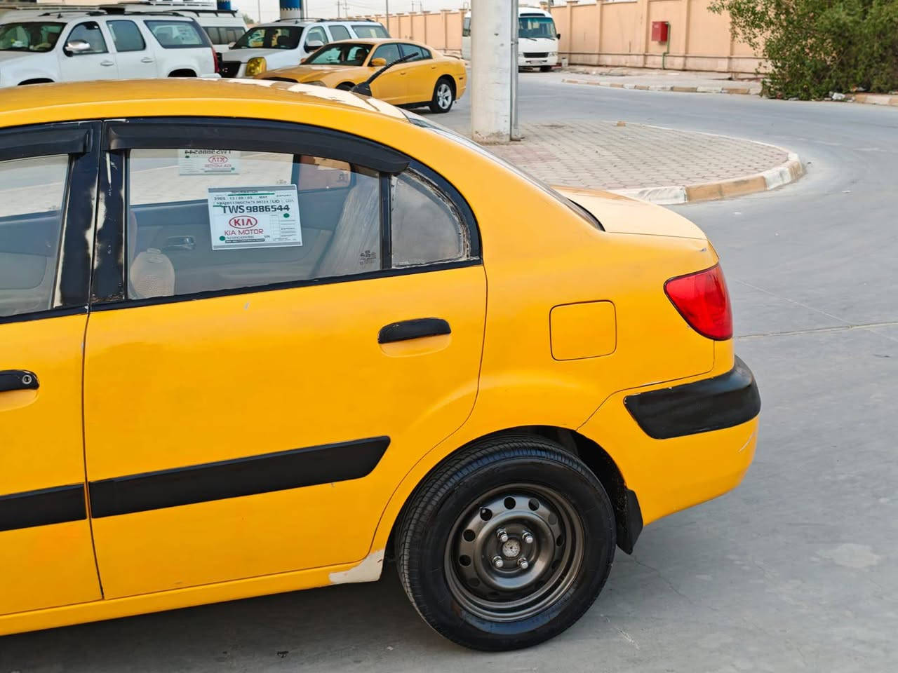 السلام عليكم الى عشاق الريوو
كيا ريوو موديل 2008خليجي مكينه 1600مامفتوح لاتنقيص ولا تبخير سياره جاهزه مكفوله كفاله عامه لاتبديل ولا ضربه بس الداير الجاملغ الايسر معمرر والباقي كفاله عامه  سياره جاهزه كبل للشارع خير من الله الف ماذب عليه تخم تاير حداديه تبريد ثلج🥶 هزه جديده مداور ثاني يوم بسمي
مصفره هيه وغرامات خط وبحث جديد الف مامطلوبه 
السعر 78وبيه مجال للاستفسار ***********
مكان ناصريه قرب كراج بغداد
