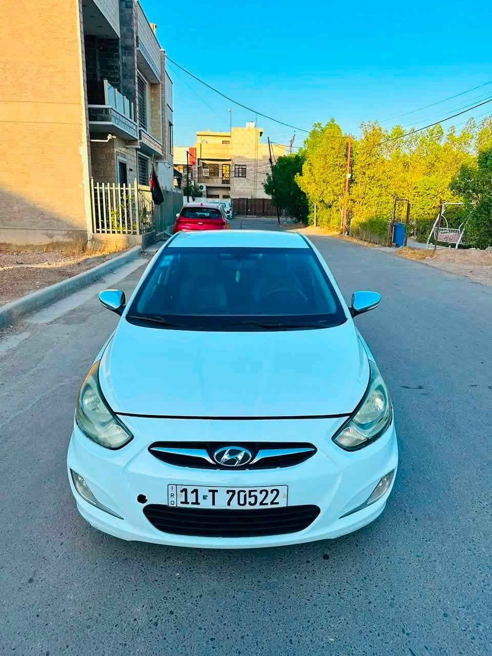 للبيع هونداي أكسنت 2016
رقم بغداد الجديد 
هزه جديده سنويه جديده بأسمي 
محرك 1600 
كير AT
صدر جديد 
تخم تاير جديد باتري جديد 
دوشمه كشنات شاشه وكامره خلفيه 
تبريد ممتاز 
سياره جاهزه من كلشي 
صبغ 3 قطع من امريكا  
السعر 88 ورقه 
مكاني الغزاليه 
***********
