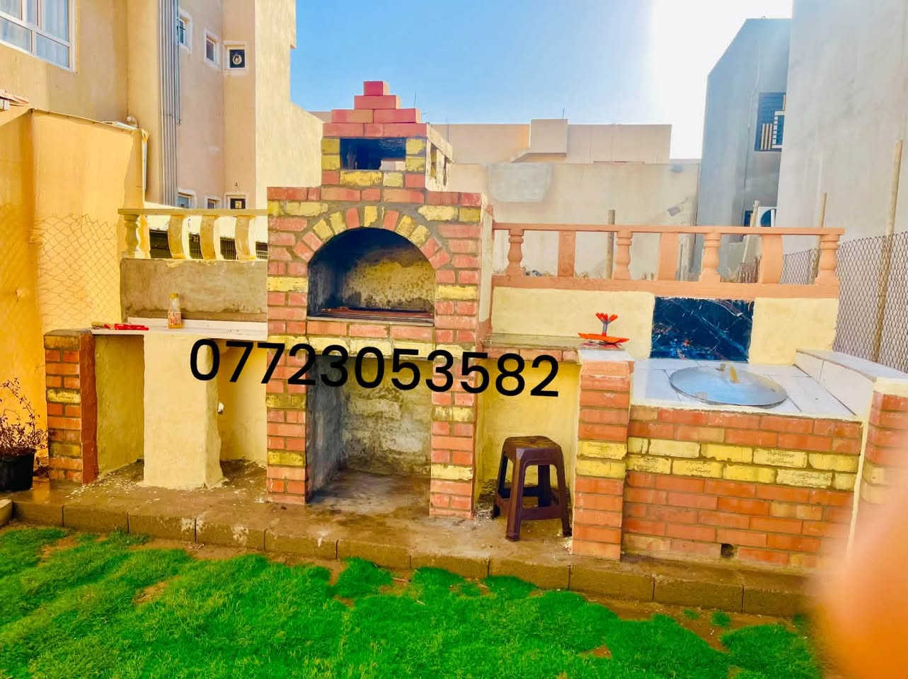 � أسطة بناء باربكيو 🔥
مو مجرد بناء… هذا شغل إتقان وفن 👌
أصمّم وأنفّذ باربكيو حسب الطلب، من الأساس إلى اللمسات الأخيرة، بجودة عالية وتشطيب مرتب يليق بمكانك.

🏗️ شغل نظيف — بناء متين — تصميم حسب رغبتك
للطلب والاستفسار: 📞 تواصلوا وياي
***********
