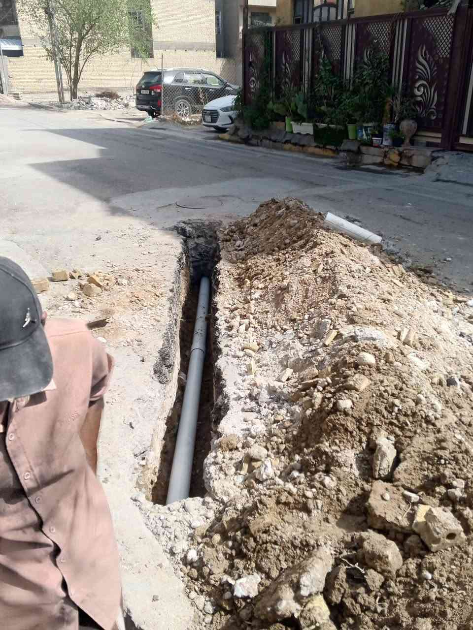 حفر آبار • سحب مي • ربط مجاري