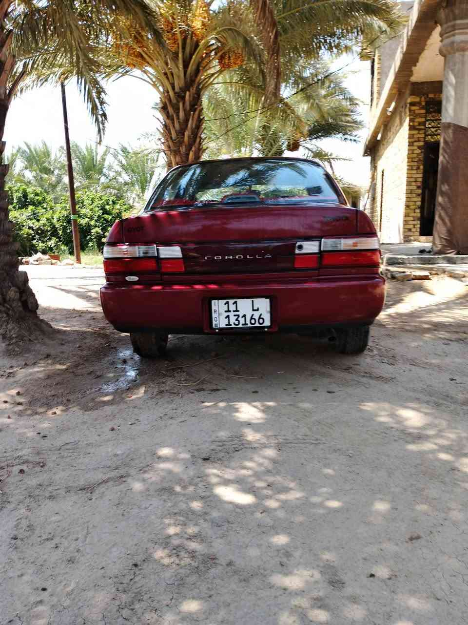 كورلا 1993 • مكينة 1600 • رقم بغداد