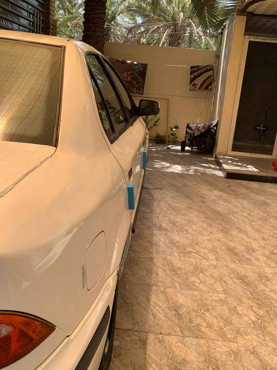 سلام عليكم 
سمند ٢٠١١ ابيض رقم نگليزي بابل 
سيارة خير من الله كير ومحرك بجيس 
تبريد فقط غاز نقص منظومة جديدة 
مكان السيارة بابل 
السعر ٤١ وبيها مجال 
***********

