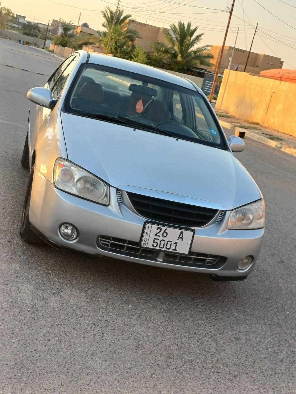 السلام عليكم
كيا اسبكترا لون سلفر خليجي 
رقم صلاح الدين مميز دولي تحويل مباشر سنوية جديدة
محرك حجم ٢٠٠٠ شرط كير اوتماتيك شرط تبريد ثلج صدر جديد
سيارة بيها طخة خفيفة بالجاملغ الامامي الايمن وجاردة ودخلتهة فرن رشيتهة عام شرط عالفحص بدون كلبة ولا تجية ولا دواخل سيارة احلى من الصور تجي اتكلب وبيك خير وادلل
للأستفسار الاتصال ***********
السعر 63$ وبيها مجال
مكاني تكريت قادسية
