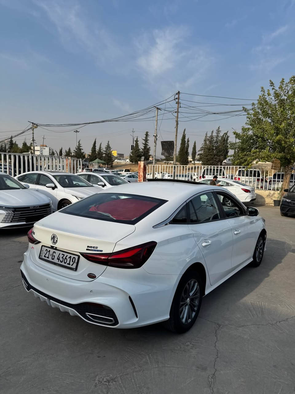Mg Gt 2024 
٢٠٢٤ شکل ٢٠٢٥ 
فول مواصفات شاشە ٦ مۆد 
٢٥ هەزار ڕۆیشتووە
٢ پەنجە pdr هەیە
*********** السليمانية, العراق

