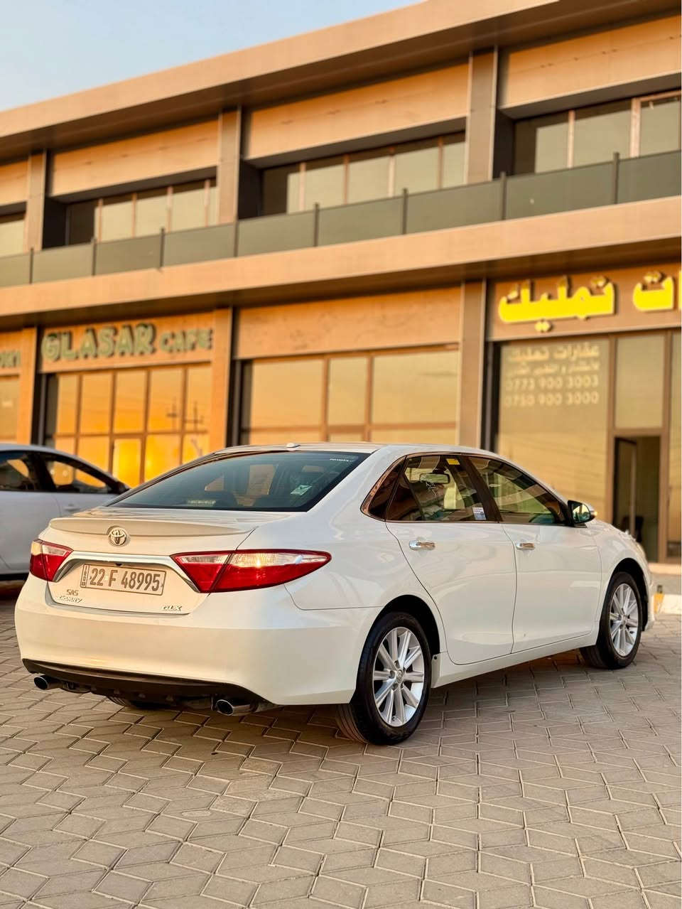 🚘 للبيع كامري ٢٠١٦ GLX فل مواصفات

🔹 خليجي، شركة SAS، من الدعامة إلى الدعامة بشرط
🔹 لون أبيض صدفي، جداً جميلة ونظيفة
🔹 بدون صبغ، بدون بارد
🔹 السيارة لوك ماشيه ١٢٣ كم حقيقي
🔹 سنوية جديدة وهزة جديدة

المواصفات:

🔹 سلايد
🔹 ستيرن فوليم
🔹 كوشن كهرباء
🔹 كوشن جلد
🔹 شاشة وكاميرا
🔹 گير عادي وأوتوماتيك
🔹 ستارة بلاد وكهربائية
🔹 تبريد مركزي
🔹 داخل  أصفر وفورميكا
🔹 گير ومكينة وتايرم أمامي بشرط
🔹 تايرات جديدة يوكوهاما بلادي
🔷 يدة نيكل
🔷 5 ويل كب

💰 السعر: ١٧٣ ورقة ومجال

📞 ***********
📱 واتساب: ***********

🚘 بۆ فرۆشتن کامری٢٠١٦GLX فول مواسەفات

🔹 قەپاتی خەلیجی، شەریکە SAS، لە دەعامی  بۆ دعام بەشەرت
🔹 ڕەنگی سپی سەدەفی، زۆر جوان و پاک
🔹 بێ بۆیاخە، تەنها یەک پەڵە ساردی هەیە
🔹 سەیارەکە لۆکە 
🔹 سەنەوی تازە و هەزەی تازە

مواسەفات:
🔹 سڵاید
🔹 سوکان ڤۆلیۆم
🔹 کوشن کارەبا
🔹 کوشن جلد، 
🔹 شاشە و کامێرا
🔹 گێری عادی و ئۆتۆماتیک
🔹 پەردەی بیلاد و کارەبایی
🔹 تەبریدی مەرکەزی
🔹 ناوی زەرد و فۆڕمیکا
🔹 گێر و مەکینە و تاخم پێشی بەشەرت
🔹 تایەی تازە یوکهامای بیلادی 
🔷 یەدە نیکل 
🔷 5ویل کەپ 

💰 نرخ: ١٧٣ وەرەقە و مەجال

📞 ***********
📱 واتساپ: *********** كركوك, العراق
