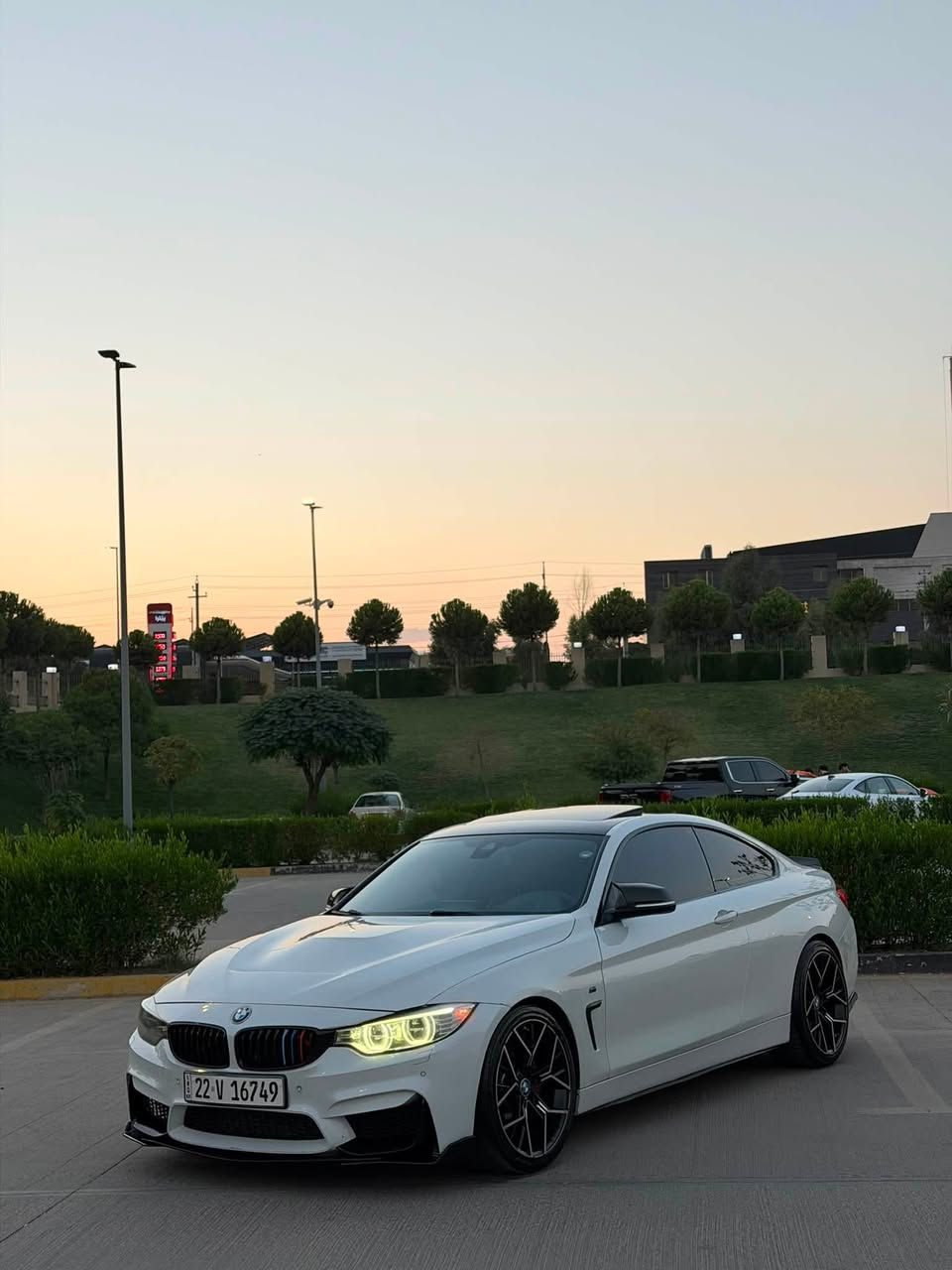 BMW 435i F32 N55
عربي/کوردی
‏بسم الله الرحمن الرحيم
‏ما شاء الله تبارك الله
محرك گير  مكفولل شرط 
‏ 
فوول ١/١

سلايد 
بسمه 
رادار
شاشه كبير 
ماوس
جلد 

مودیل2016
محرک ستە سلندر توین باور توربو
نوادر من عيراق 
ماشیە 130000km
سلاید
کشنات جلد قيسي كاهرباي
کشنات هیتر
رادار امامي و خلفي و حساسات و كاميرات 360
مثبت سرعه
٤نیزام (eco pro,comfort,sport,sportplus)
دفع خلفی
172 مجال قلیل‏
سیارە سیرفز کامل من Motul
مکان سلیمانیە جمجمال 
***********
—————————-——————-————————

‏سلام عليكم ورحمة الله وبركاته بسم الله الرحمن الرحيم‏
Bmw 435i F32 
بۆ فرۆشتن دوو دەرگا
مەکینە N55 i6 twin power turbo
داون پایپ و کات دیلیتە 
اکسلە زۆر زۆر بەقەوەتە ماشاللە
فولل مواسافەتە 
‏١٣٠ km رۆشتوە 
مۆدیلی ٢٠١٦ 
ناو قیسی

شوێن سلێمانی
