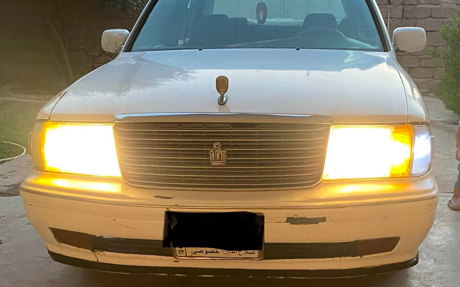 السلام عليكم
للبيع راس الثور تكم سعودي ايسر بلاد كير ومحرك 3000 فيشه وبطل تخم تاير نظيف غرفه نظيفه تبريد شغال كهربائيات شغاله صدر نص عمر مصبوغه عام لان كانت تكسي اصفر ورجعت الى لونه البلاد ابيض سنوية انتهت هذه السنة الشهر الخامس الشرعي موجود بكركوك وانا وكيل رقم صلاح الدين أ مشروع وطني سعر 75 وبيها مجال مكاني صلاح الدين / العلم رقم الموبايل / ***********
