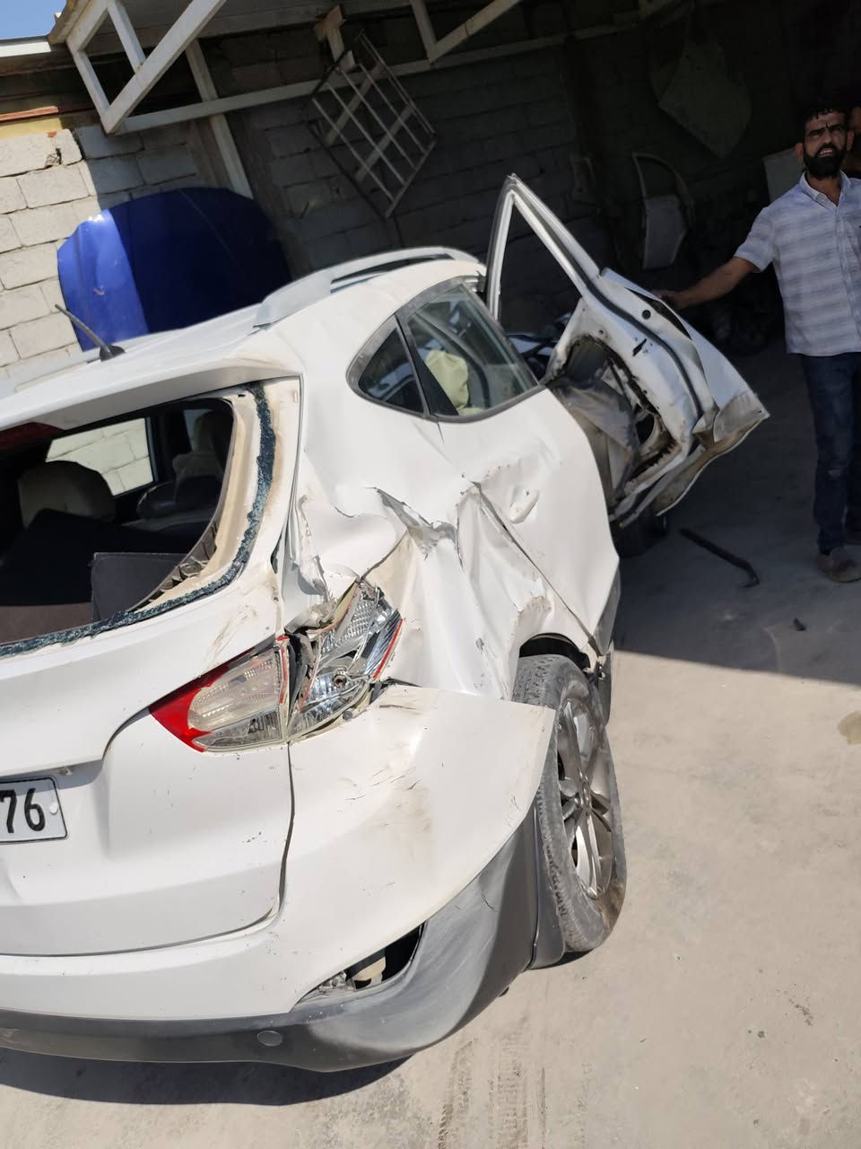 سلام عليكم توسان موديل ١٥ سابقن كفاله عامه تعرضت إلى حادث مثل ما موضح بلصوره ابيع علا حدثه العنوان بابل محاويل السعر ٧٨ الشراي يدلل موبايل  ***********
