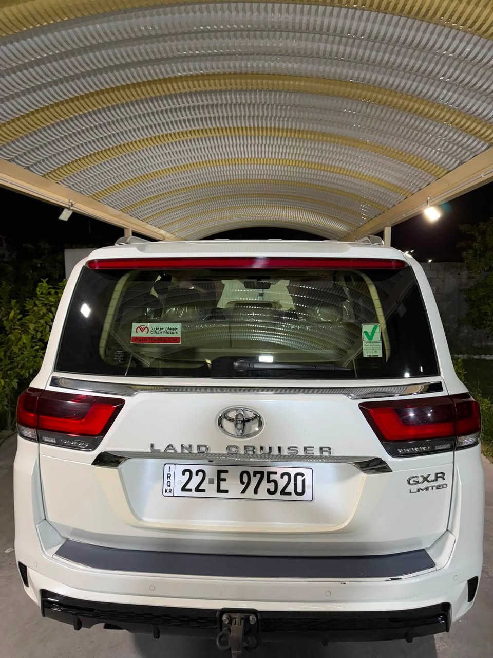 السلام عليكم
لاندكروز GXR موديل 2024 للبيع

ليمتد اصلي 

محرك 4000 تنفس طبيعي

شركة ساز ام الضمان(بعدها داخل الضمان)

ماشيه 27 الف حقيقي 

مكفولة كفالة عامة والسيارة جديدة وبحالة الوكالة 

رقم اربيل بأسمي و شرط التحويل 

السعر 705 ورقة 

للأستفسار ***********
