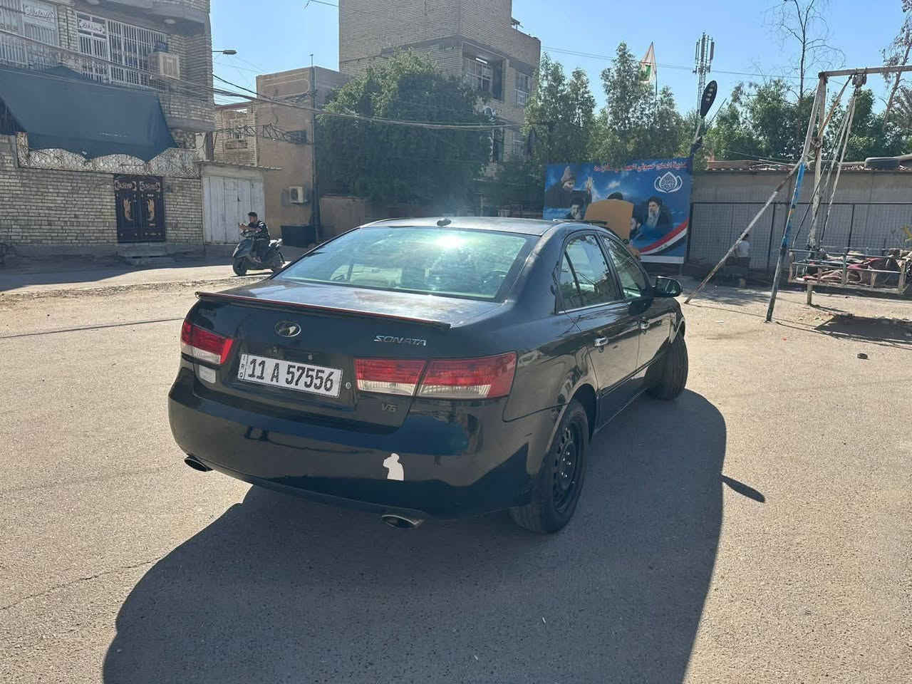 سوناتا • ٢٠٠٨ • حادث باب السائق