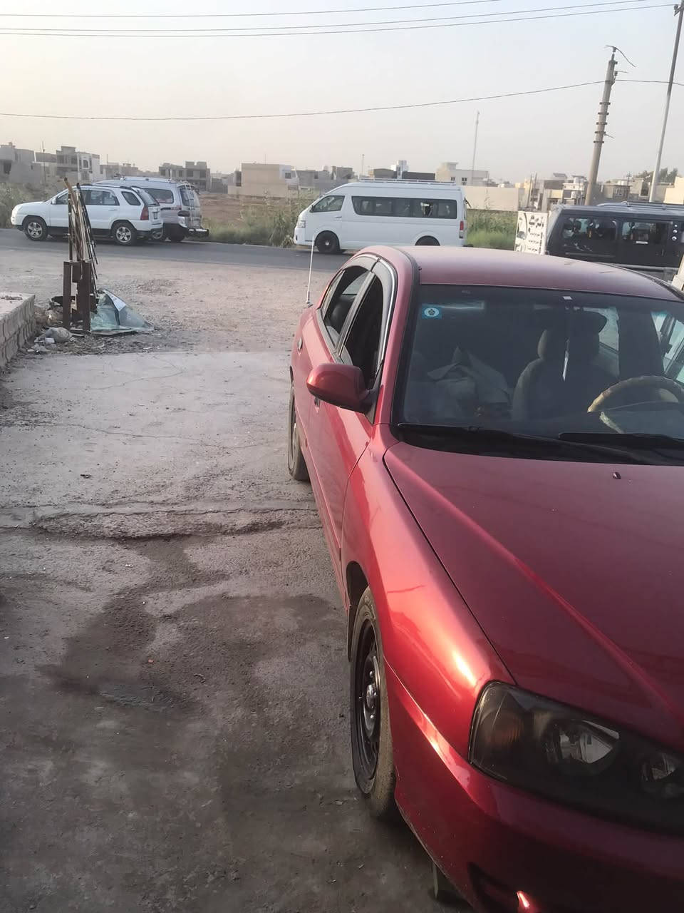 السلام عليكم 

النتره 2005 وارد امريكي حادث الصندوك 
رقم بغداد هزه جديده 
كير اوتوماتيك
مكينه 2000
شاشه وايفاي 
كهربائيات كله شغاله 
السعر 67 وبيه مجال
اتصال ☎️ ***********
العنوان ديالى بعقوبه حي المعلمين

