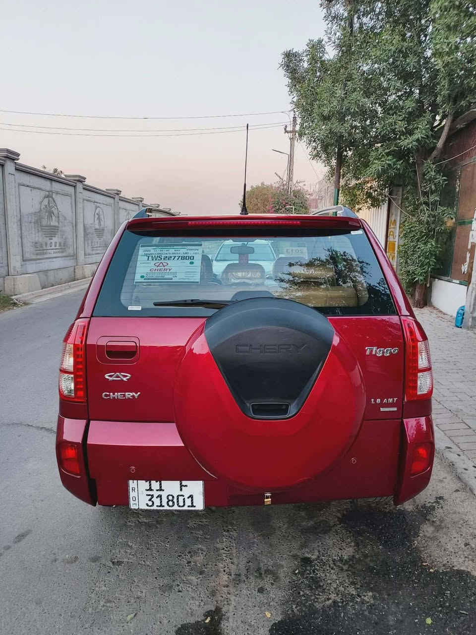 سلام عليكم شيري تيكو مديل ١٣.سياره جديده عل وضع شركه ماشيه ٥٢.كفاله عامه من ضربه وتبديل وضبغ ..عدا شخوط جدا بسيطه ممبينه. كير محرك كفاله. تبريد ثلج سنويه لل ٣١ بسمي رقم بغداد انكليزي سياره جدا نضيفه خارج وداخل سبيرهه منازل بعده .مكينه ١٨٠٠ كير كهربائي مرغوب ٥ نمر سعرهه ٧٥ وبيهه مجال بسيط ..***********
