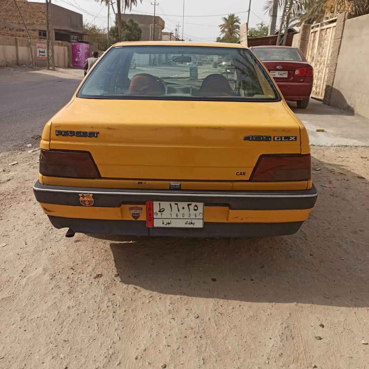 سياره للبيع بيجو GLX 405 رقم بغداد سياره مكفوله كير ومكينه تبريد ثلج تخم تاير جديد  السعر 25 وبيها مجال مكاني بابل مركز المدينه هـ***********
