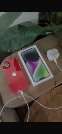 أيفون ١٤ بلاص جديد بل كارتون مكفول وتر  عراضه كامله جديد لك زلغ واحد م...