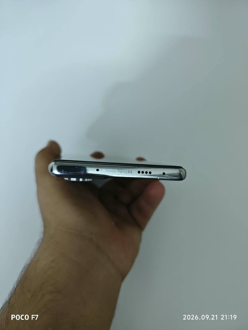 سلام عليكم جهاز كومون 40 برو 5g كيه 256 ورام 8 جهاز نضيف مال بيت سعر 325 وبيه مجال أو مراوس جهاز حسب قناعه أو إتصال عل رقم ***********

نص مكتوب في الصور:
- POCO F7
- 2026.09.21 21:17
- 2026.09.21 21:19
- POCO F7 2026.09.21 21:17
- POCO F7 2026.09.21 21:19