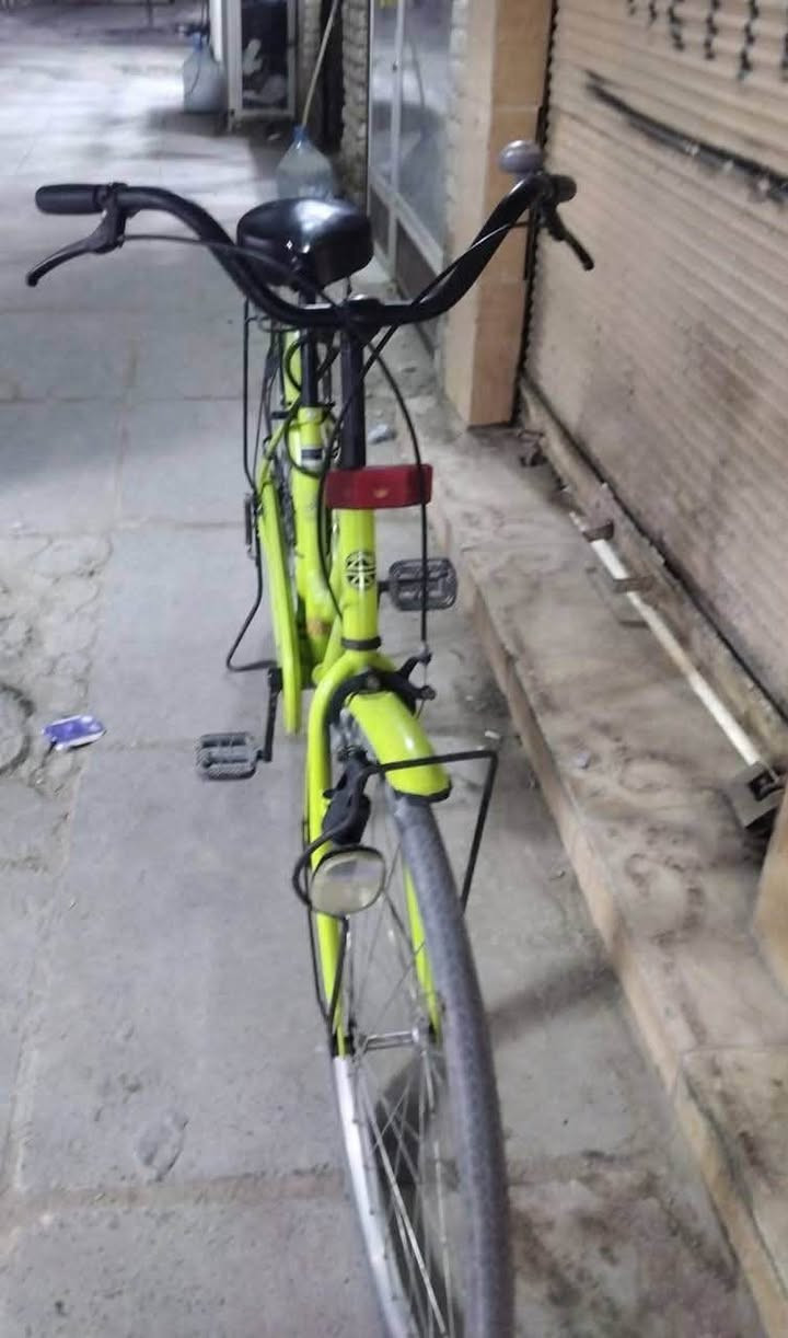 🚲💚 بايسكل بناتي أخضر للبيع 💚🚲
✨ الحالة: نظيف ومرتب وجاهز للاستخدام

💚 اللون: أخضر 
📅 الموديل: 2016
⭐ الحاوية: نظافة 90% إلى 100%
🔧 بايسكل عملي وسهل الاستخدام
🚲 مناسب للطلعات والاستخدام اليومي

💰 السعر: اتصل على الرقم وتعرف على السعر

📞 ***********

🔥 للاستفسار اتصل على الرقم.
