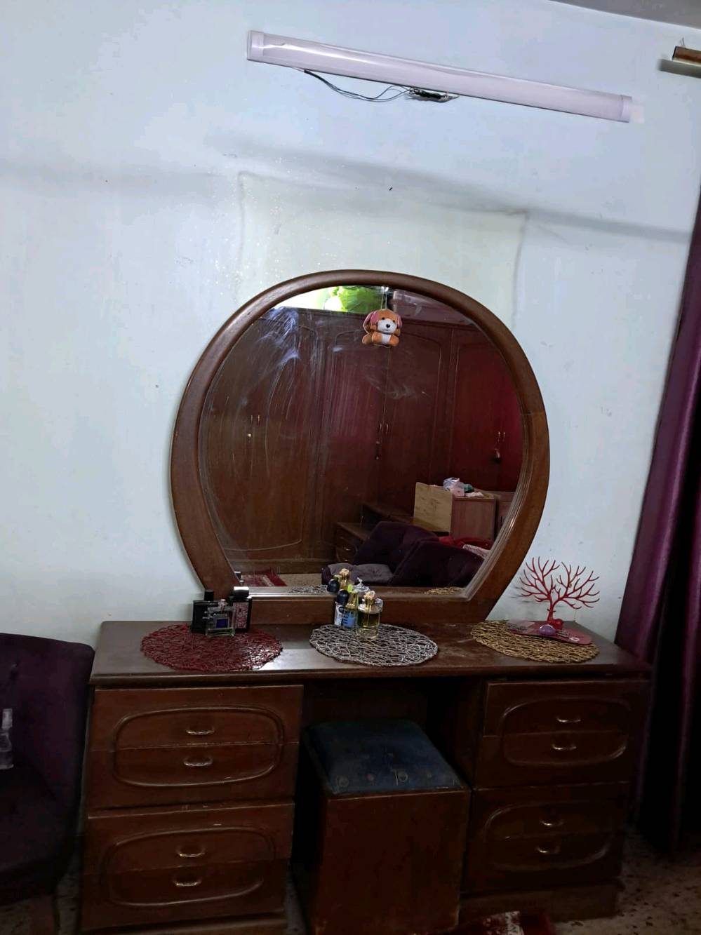 غرفة نوم ٨قطع • تفصال عراقي • نظيف