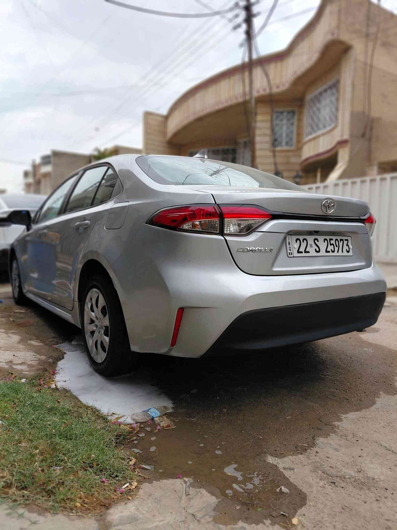 كورولا LE • وارد امريكي • حادث خلفي