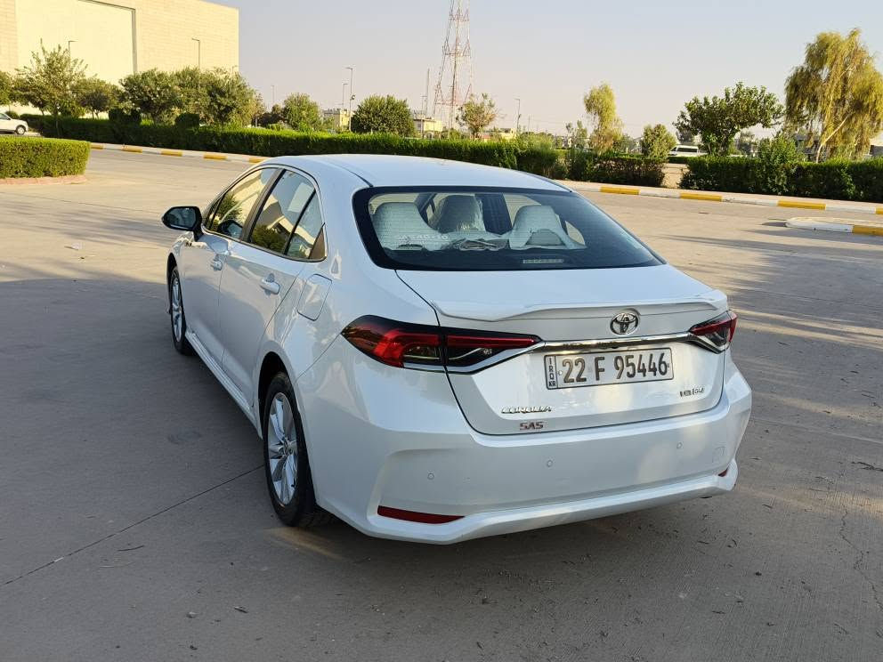 Toyota corolla 2024 SAS 
‎  ( سعری : 180وەرەقە ) 
‎تۆیۆتا کۆڕۆلا 2024 
‎سفڕی شەریکەی SAS 
‎یەک دەستە لە شەریکەوە لەی خۆمە 
‎بێ سبوخ هیچی نیە 
‎فول مواسەفات : سلاید ، بەسمە ، 5 ویل  
‎پشت و پێش حەساس ئاوێنە شەفت ، تەبرید مەرکەزی 
‎یەک قۆپی هەیە 
‎60 هەزار ڕۆیشتیە 
‎شوێن هەولێر 
‎ڕەقەم تەلەفۆن : *********** 
‎وەتسئاپ ، ڤایبەر 
‎
‎
‎
‎ أربيل, العراق
