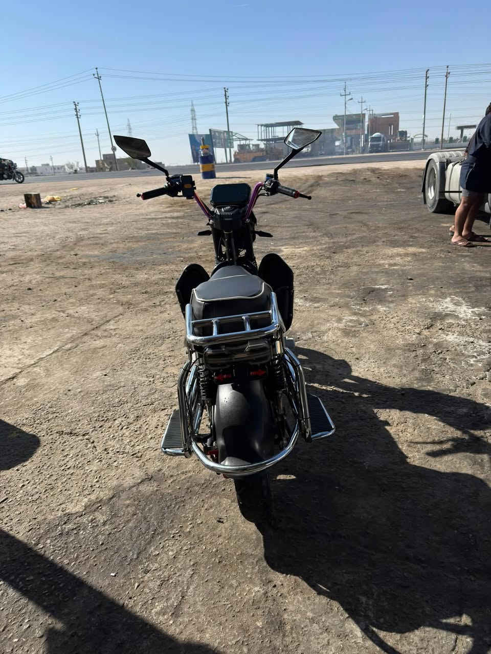 سلام عليكم
دراجه شحن هارلي جبلي 2025
6 باتري دبل

سرعه 109

اربع سرع 

ثلاث انظمة تشغيل

سويج كارت بمصه

حجم تاير 12

بريكات دهن

تتحمل وزن 250K

قوة ملف 300W
***********

سعر 650بيها مجال مستعجل على البيع دراجة نضيفة
