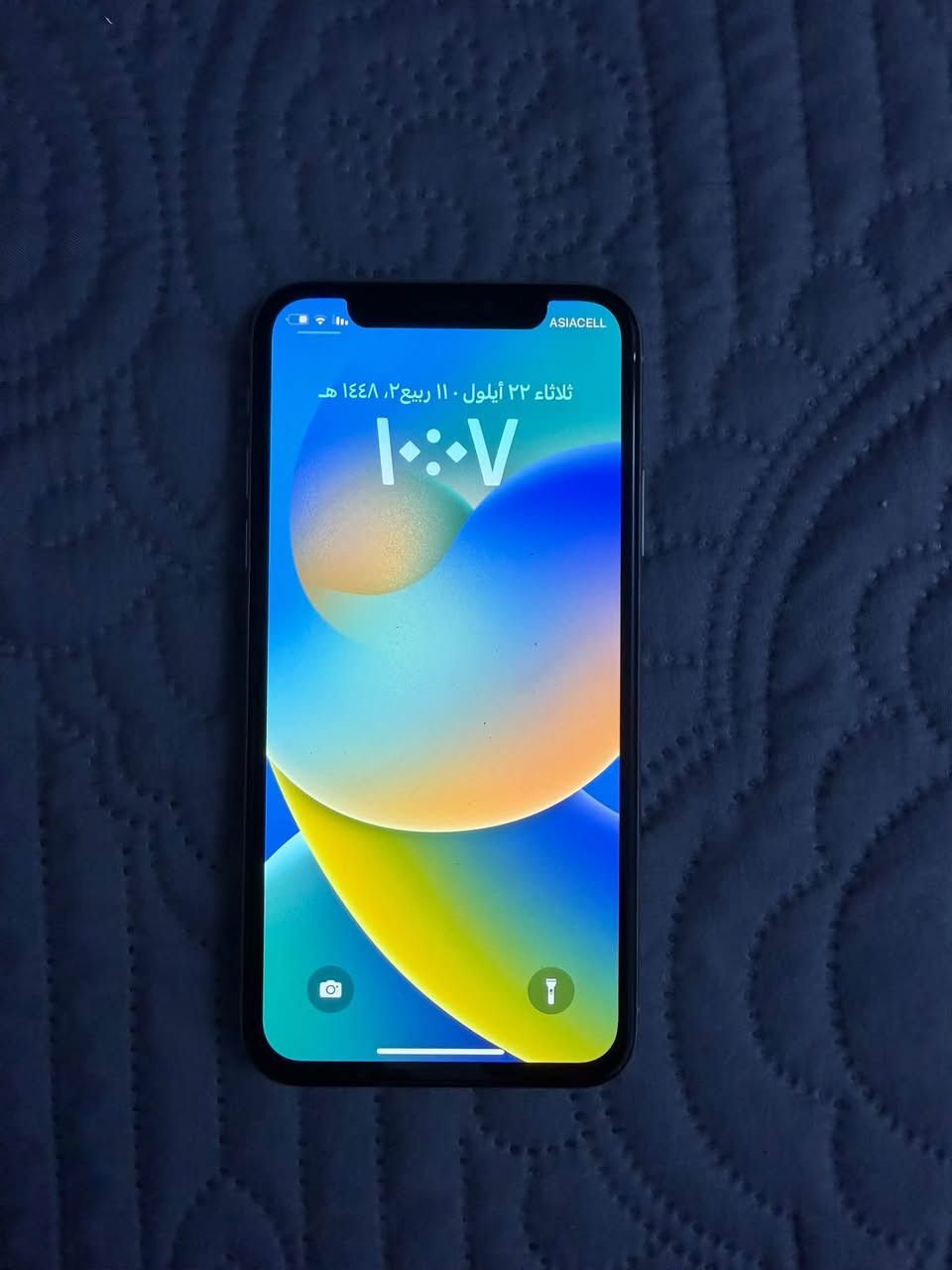 ايفون xعادي ذاكره 64بطاريه 100
مبدل شاشه 

مبدل بطاريه   سعره١٢٥بي مجال 

فيس إيدي واكف
عنواني بغداد الأمين
***********

نص مكتوب في الصور:
- ١٠:٠٨
- البطارية
- حالة البطارية والشحن
- كما هو الحال مع البطاريات القابلة لإعادة الشحن، بطارية الهاتف قابلة للاستهلاك وتصبح أقل فاعلية مع الوقت. معرفة المزيد...
- الحد الأقصى للقدرة
- ١٠٠٪
- هذا قياس لقدرة البطارية مقارنة بقدرتها عندما كانت جديدة. قد تتسبب القدرة المنخفضة بتقليل ساعات الاستخدام بين عملية الشحن والأخرى.
- أقصى قدرة للأداء
- تدعم بطاريتك حاليًا الأداء الطبيعي وقت الذروة.
- شحن البطارية المحسن
- للحد من استنزاف عمر البطارية، يتعلم الـ iPhone من عادات الشحن اليومية، بحيث ينتظر ولا يتجاوز ٨٠٪ حتى يحين موعد حاجتك إلى استخدامه.
- ١٠:٠٧
- عام
- حول
- الاسم
- iPhone
- إصدار iOS
- 16.7.16
- اسم الطراز
- iPhone X
- رقم النموذج
- MQAD2AH/A
- الرقم التسلسلي
- F17WVBDQJCLJ
- التغطية
- سجل تاريخ القطع والخدمة
- بصمة الوجه
- المشكلة
- تجمع Apple سجل تاريخ القطع والخدمة، ويعرض السجل معلومات عن حالة iPhone وتفاصيل إصلاحه. معرفة المزيد...
- الشبكة
- ASIACELL
- الأغاني
- الفيديوهات
