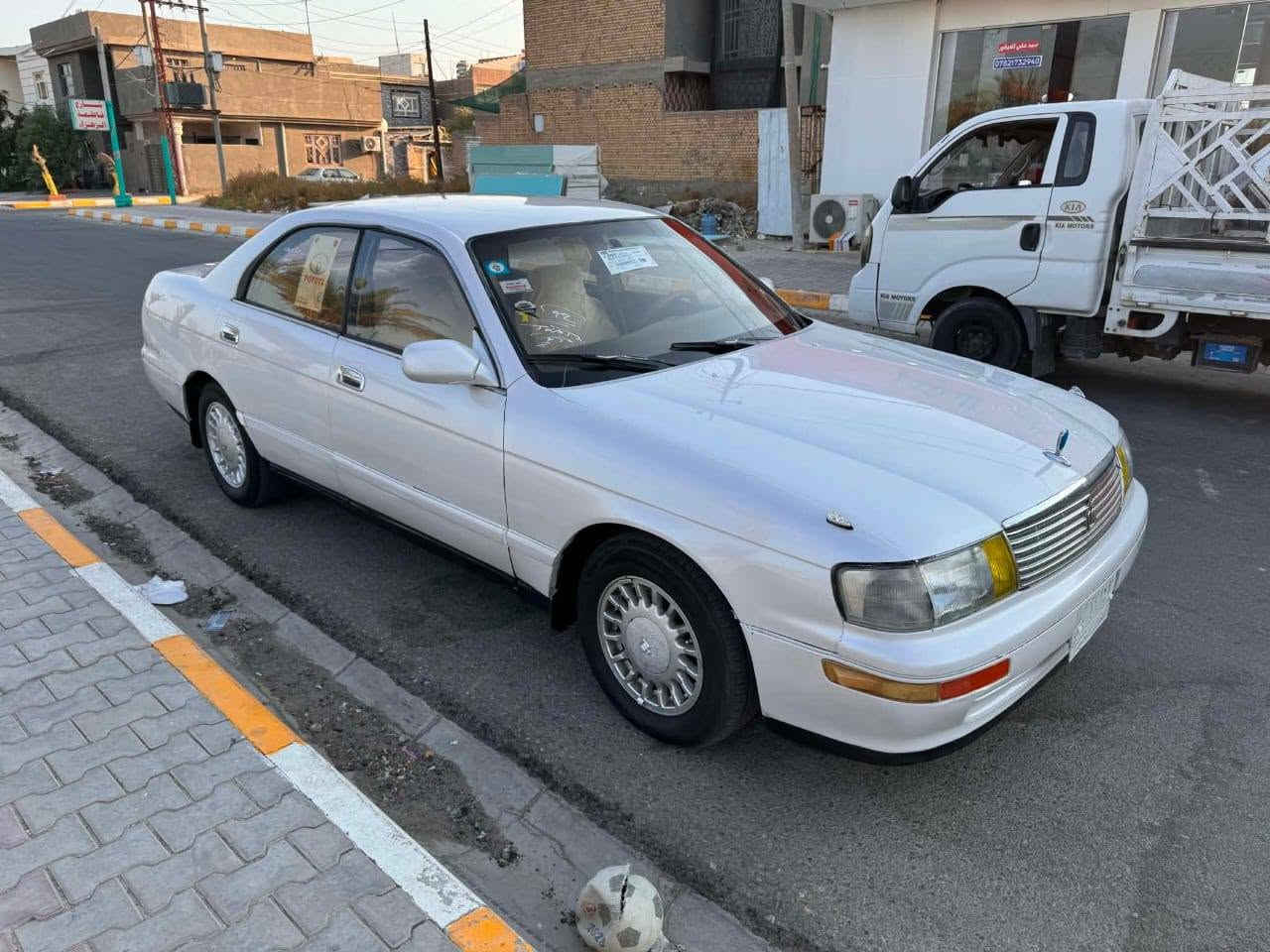 للبيع. بطه موديل 92رقم بغداد مشروع وطني تحويل بماشر سنويه نافذ لغايه 27
سياره جاهزه تخم تاير 
كيرمحرك مكفول  محرك ٢ ونص فيفيتي فيشه حده تبريد شغال 
 صبغه جديده فرن 
بدون ضربه مكفول ضربه ولكص ولنقل الجثه سياره حلوه ومرتبه كهربائياته كله شغال كل نقص 
السعر 44 وبيها مجال 
مكان سياره واسط
للستفسار***********
