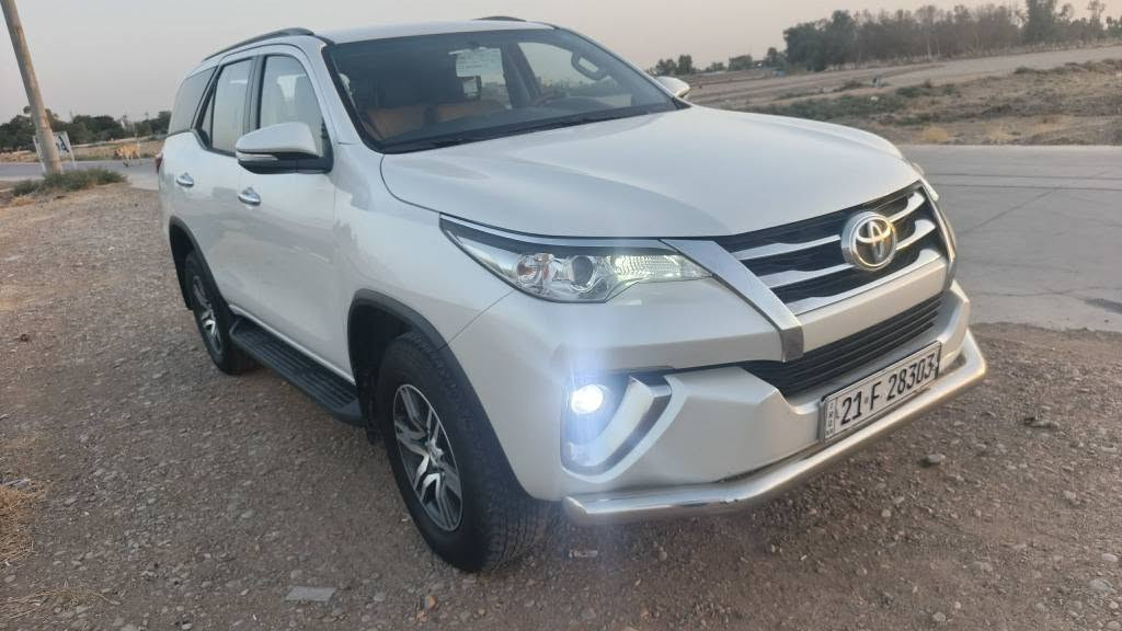 تيوتا فورجنر موديل ٢٠١٧ السيارة ماشية ١٢٠الف السيارة فول فول مواصفات  ٦سلندر  رقم سليمانيه الدولي سنويه لحد 2030 بشرط تحويل او وكاله السيارة مكفوله كفاله عامه من الصبغ والتبديل والبارد والسونار مرفق بالمنشور  تخم تاير جديد صدر جديد تبريد ثلج السيارة حلوة وجاهزه مبيها اي نقص السعر٢٧٠ وبي شويه  مجال للطيبين حك الجيه للاستفسار الاتصال / *********** / مكان السياره كفري ممتواجد عالنت واني مكلف بالنشر كيفري, ديالى
